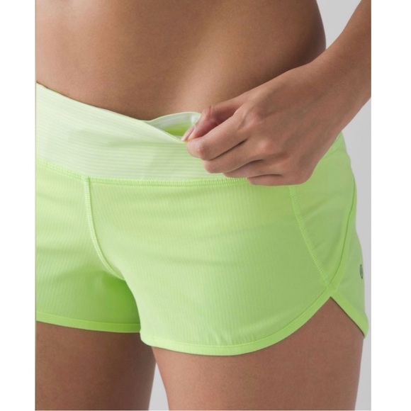 Lululemon Speed Short Clear Mint Size 8 - Picture 3 of 13